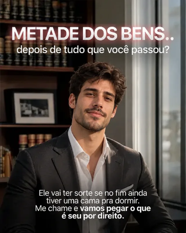 Modelo de referência: anúncio de escritório de advocacia
