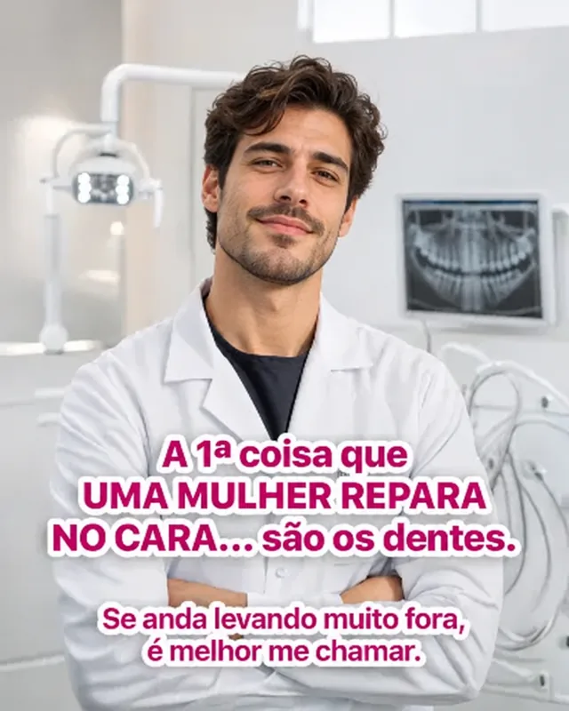 Modelo de referência: anúncio de consultório odontológico